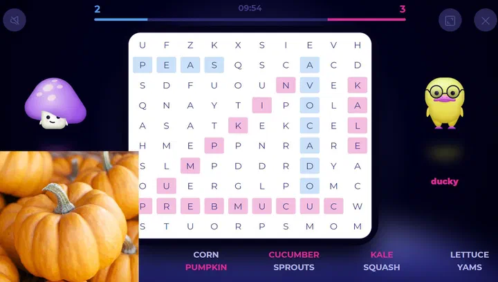 Oct, 26: Pumpkin Day with Word Search