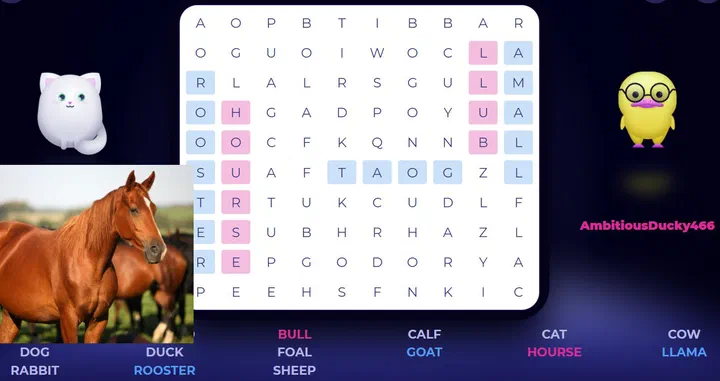 Apr, 26: Help A Horse Day with Word Search