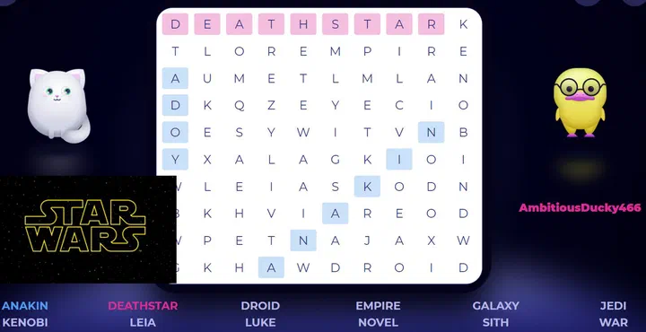 May, 4: Star Wars Day with Word Search