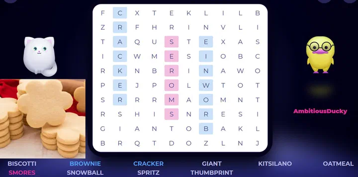Jul, 9: Sugar Cookie Day with Word Search