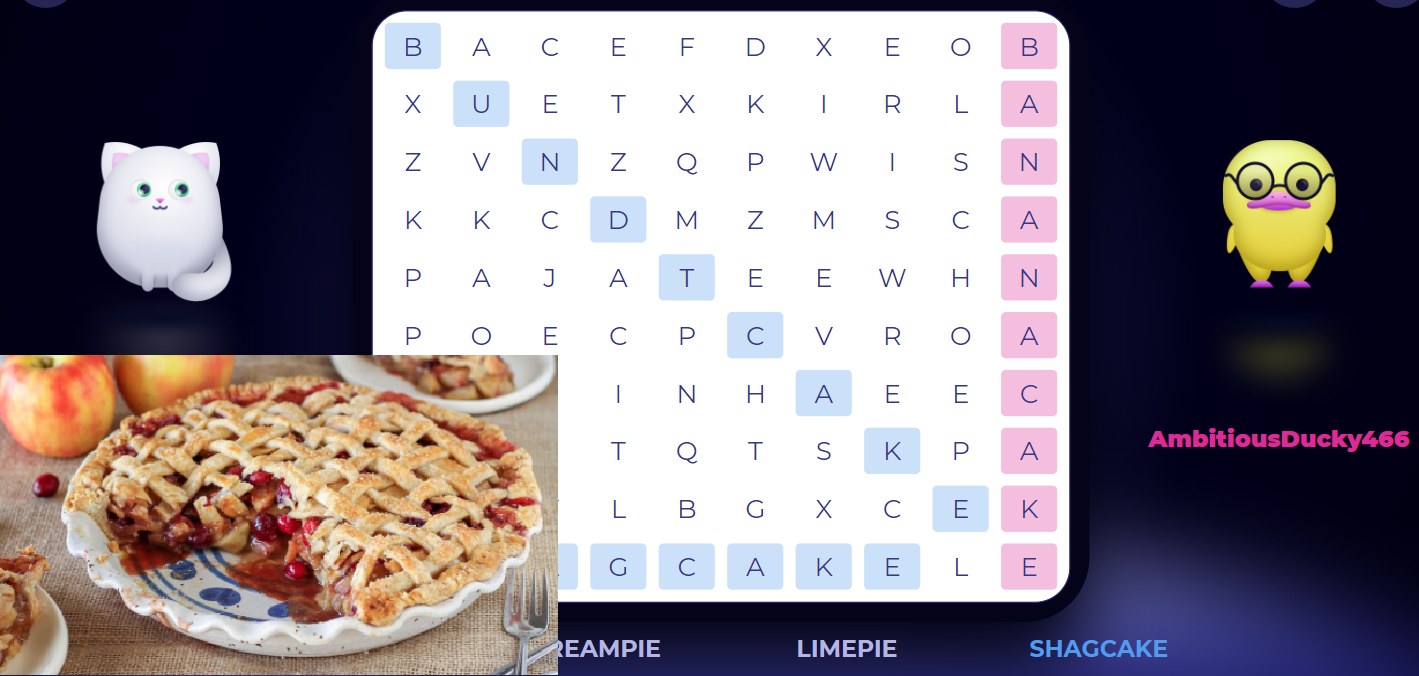 Today Is Apple Pie Day The Word Search Battle