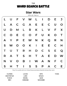 star wars word search play online print